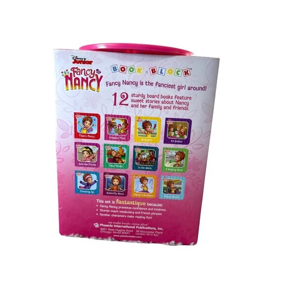 Disney Junior Kids Books Fancy Nancy 12 Little Books Hardcover in Carrying Case - Picture 3 of 8